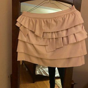 Pink cocktail mini skirt